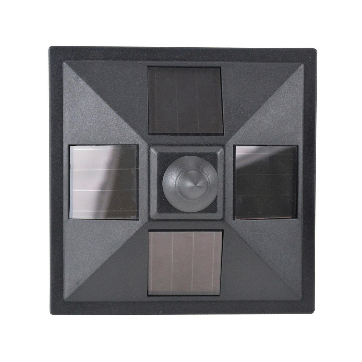 Solar Laterne 842-107 schwarz Kunststoff B/H/L: ca. 15x120x15 cm Solar Laterne 842-107 - schwarz (15,00/15,00/120,00cm) - Outsunny