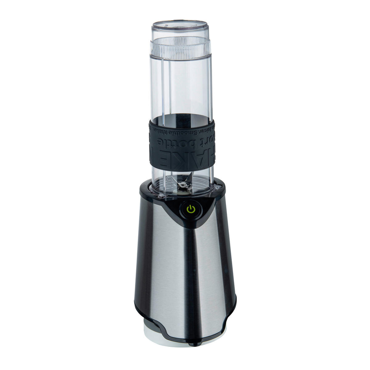 BERGNER Standmixer BG-51027-BK silber Kunststoff Silikon B/H/L: ca. 12x35x14 cm XTRA - silber (14,00/12,00/35,00cm) - BERGNER