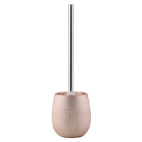 WC-Garnitur roségold schwarz silber Edelstahl WC-Garnitur_Hollywood rosegold - schwarz/roségold (12,00/12,00/40,00cm) - Axentia