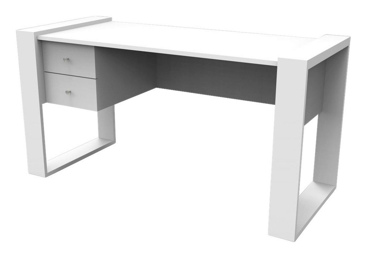 Schreibtisch Lord weiß B/H/T: ca. 160x75x60 cm Lord - weiß (160,00/75,00/60,00cm) - moebel17
