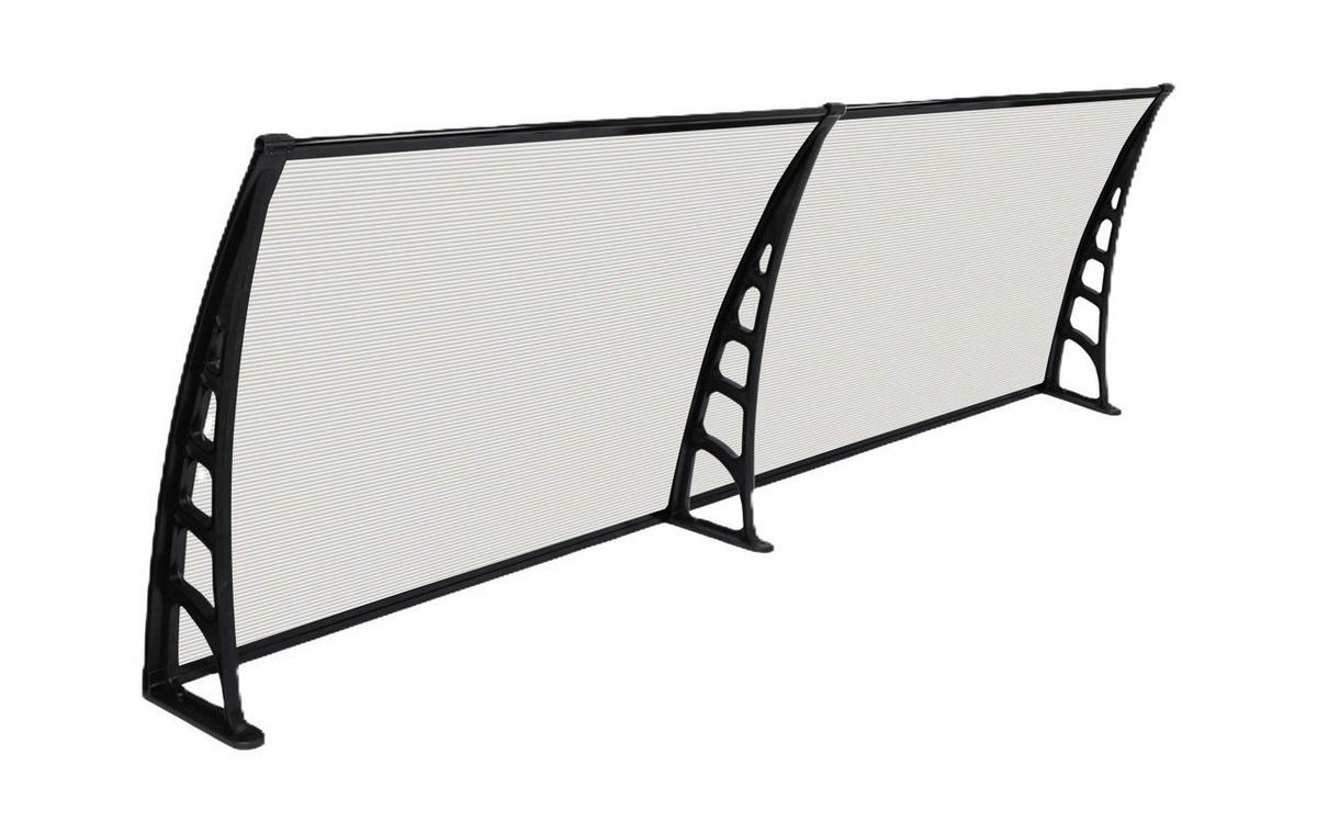 Burtas Vordach Vordach Crocus transparent B/H/L: ca. 240x23x80 cm Crocus - transparent (80,00/240,00/23,00cm) - Burtas Vordach