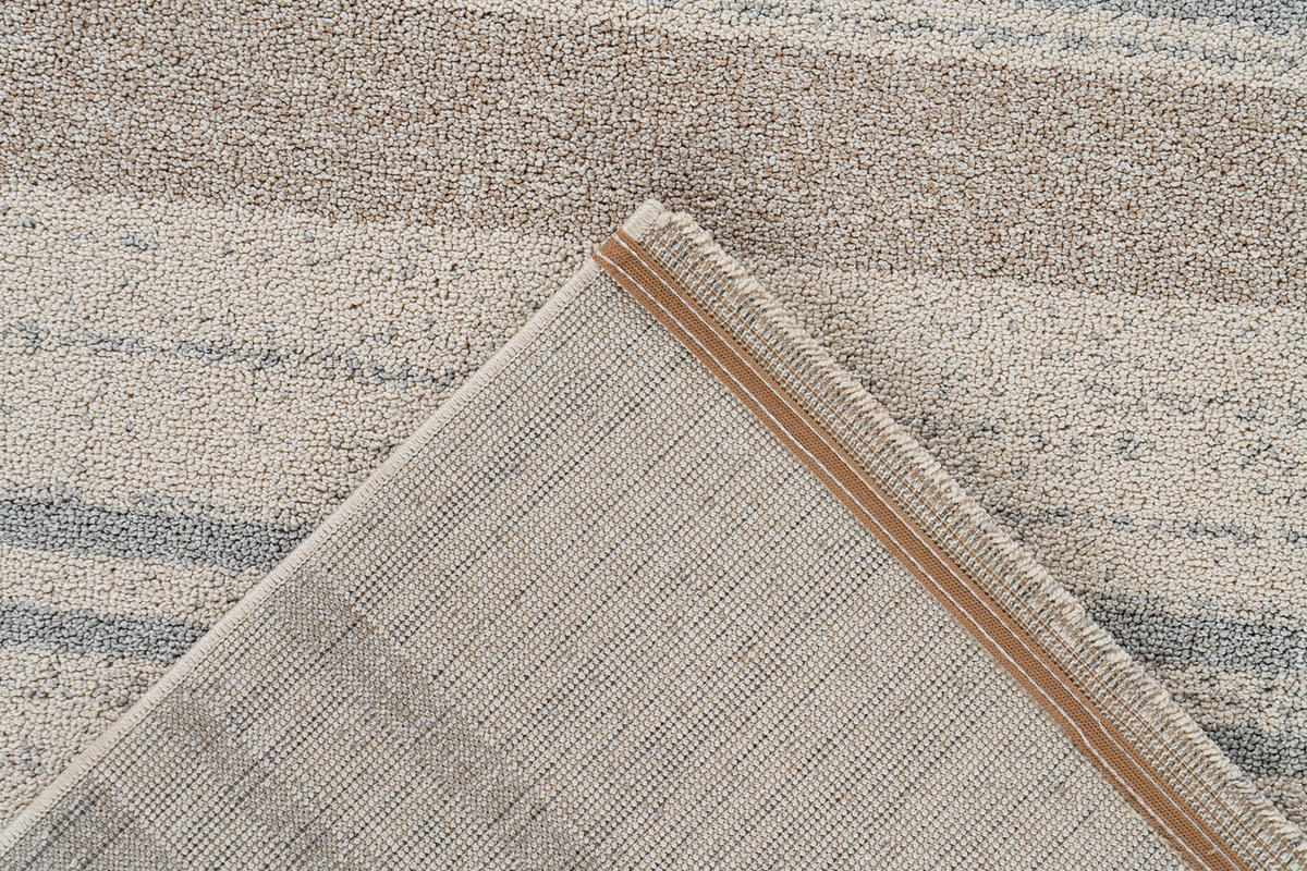 360Living Teppich Gene blau B/L: ca. 80x150 cm Gene - blau/creme (80,00/150,00cm) - 360Living