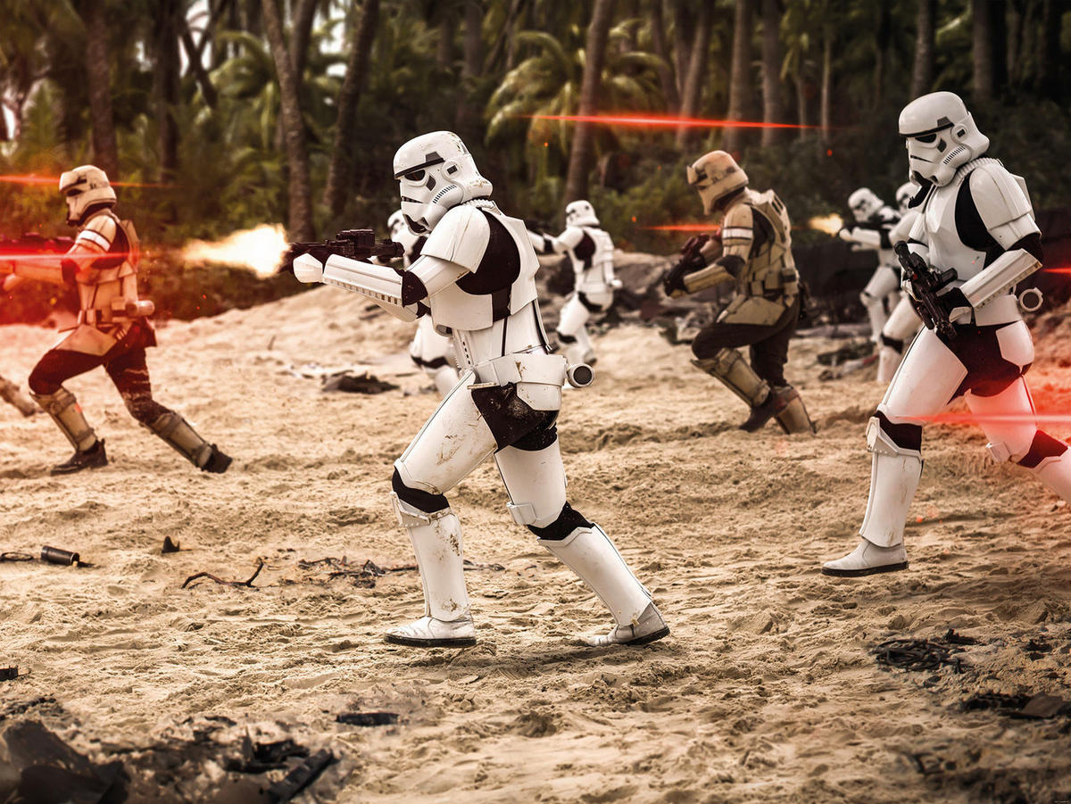 Komar Fototapete Star Wars Imperial Strike B/L: ca. 200x250 cm Star Wars Imperial Strike - (200,00/250,00cm) - Komar