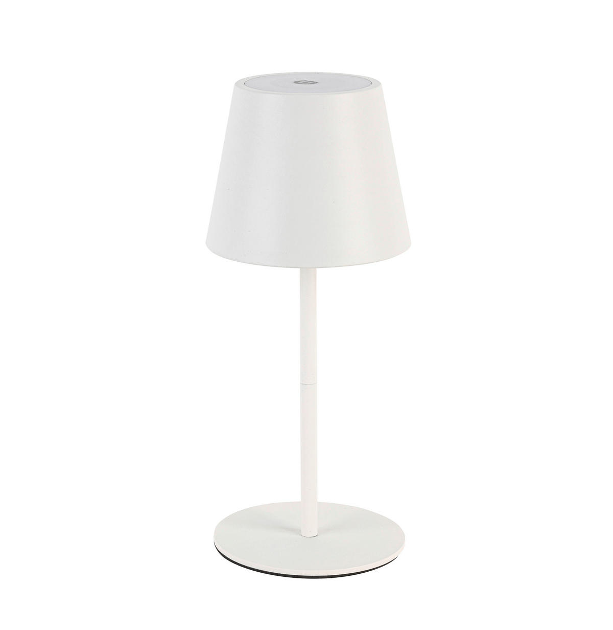 Außenleuchte weiß H/D: ca. 36x12 cm Akku-Tischleuchte_Palermo weiß - weiß (12,00/36,00cm) - Nolo Lighting
