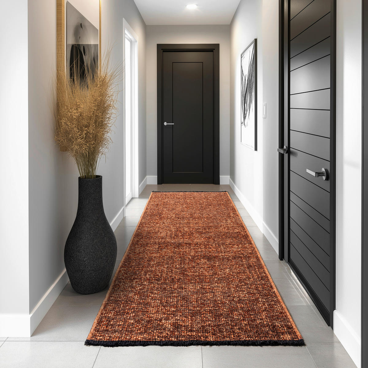 Ayyildiz Teppich SPACE Kupfer B/L: ca. 80x150 cm SPACE - Kupfer (80,00/150,00cm) - Ayyildiz