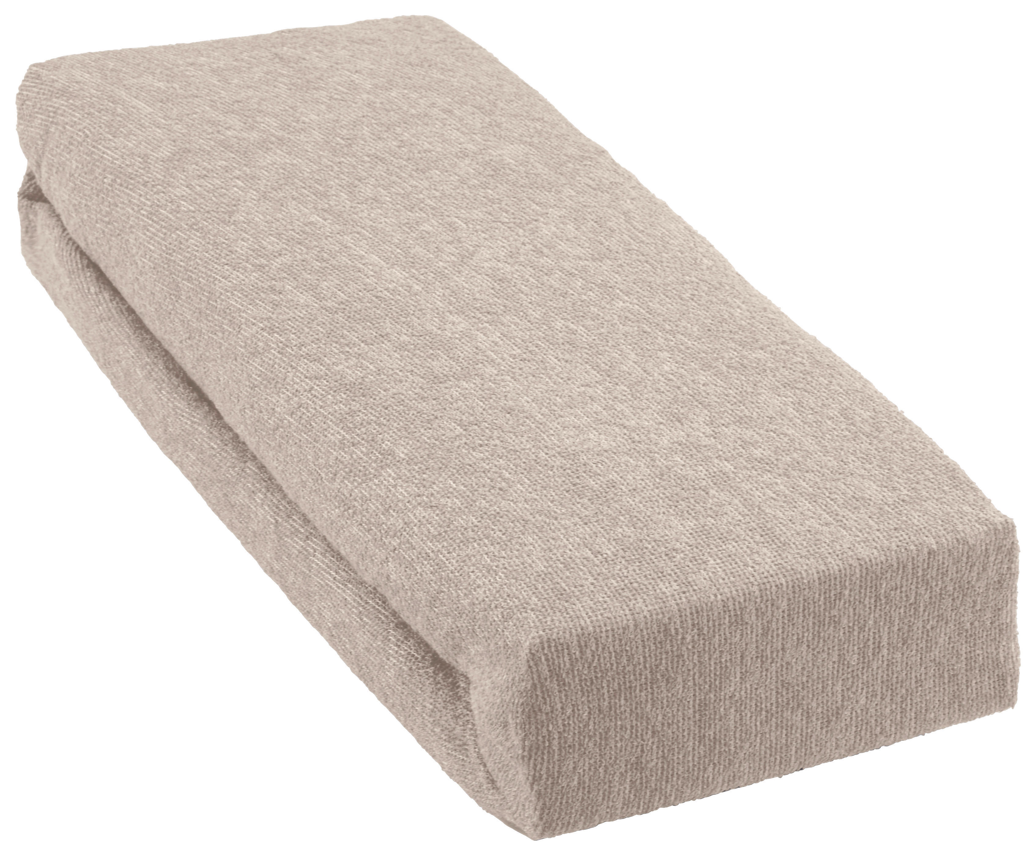 Spannbetttuch Frottee Spannbetttuch-Frottee 150x200cm - taupe (150,00/200,00cm) - Sensation