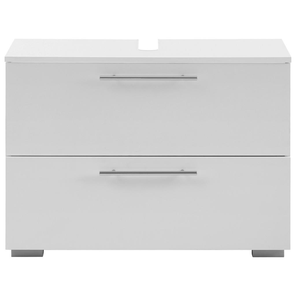 Thumbnail - Waschbeckenunterschrank Carlos perlweiß Optik B/H/T: ca. 80,2x59,1x35 cm