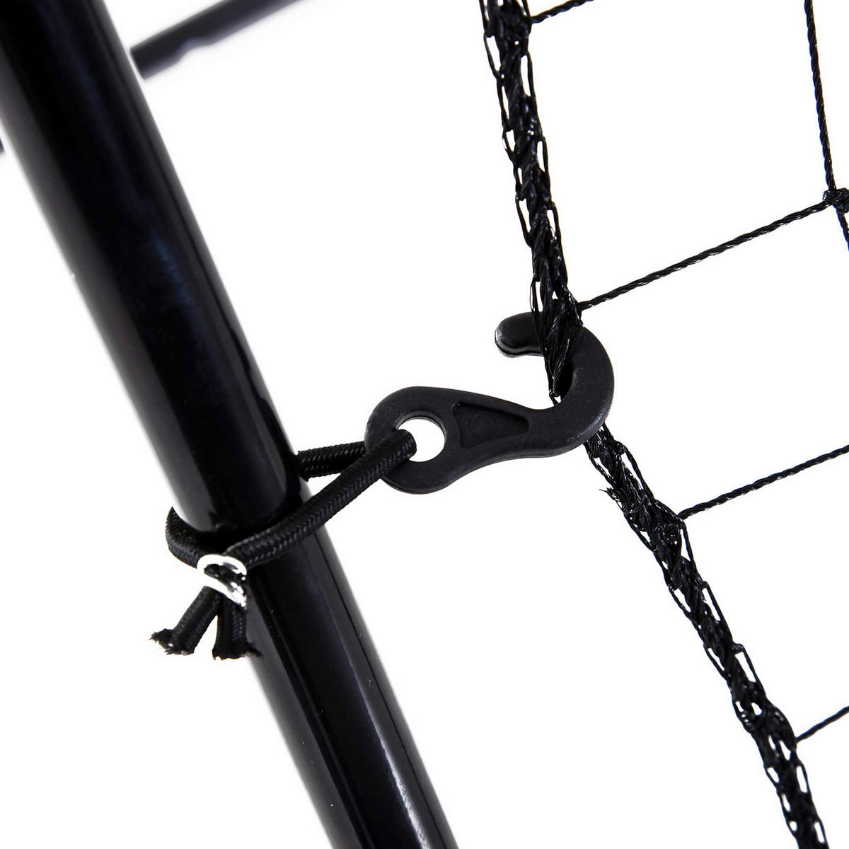 HOMCOM Rebounder schwarz Polyethylen B/H/L: ca. 90x174x123 cm Rebounder - schwarz (123,00/90,00/174,00cm) - HOMCOM
