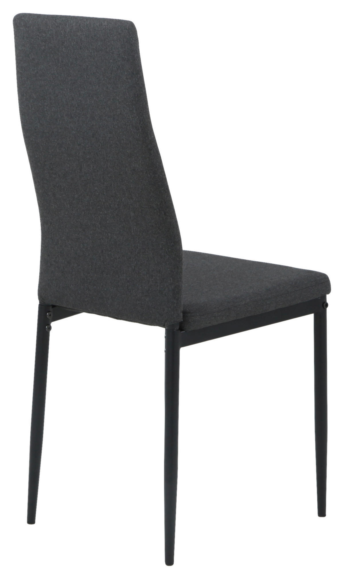 Stuhl Svenni anthrazit Webstoff B/H/T: ca. 42x98x44 cm Svenni - schwarz/anthrazit (42,00/98,00/44,00cm)