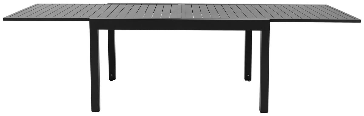 POCOline Gartentisch dunkelgrau Aluminium B/H/L: ca. 90x75x135 cm Gartentisch_Maja - dunkelgrau (135,00/90,00/75,00cm) - POCOline