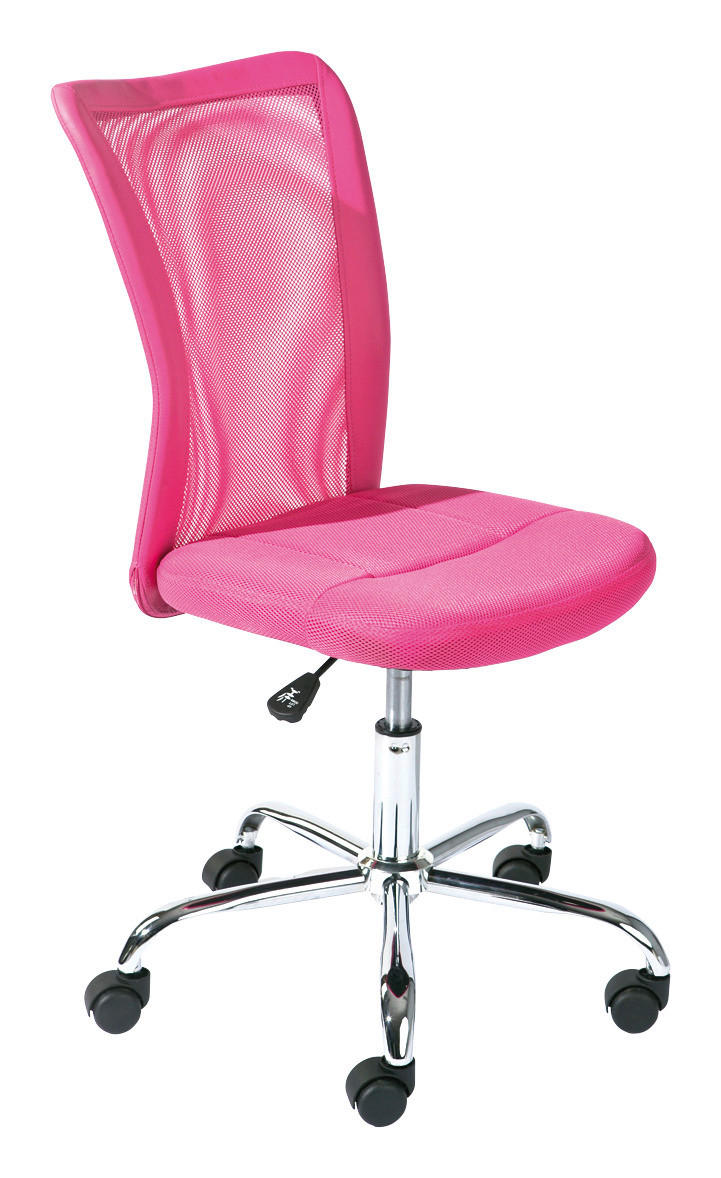 Drehstuhl Bonnie pink Kunststoff Metall Bonnie - pink (43,00/88,00/53,00cm) - Inter Link
