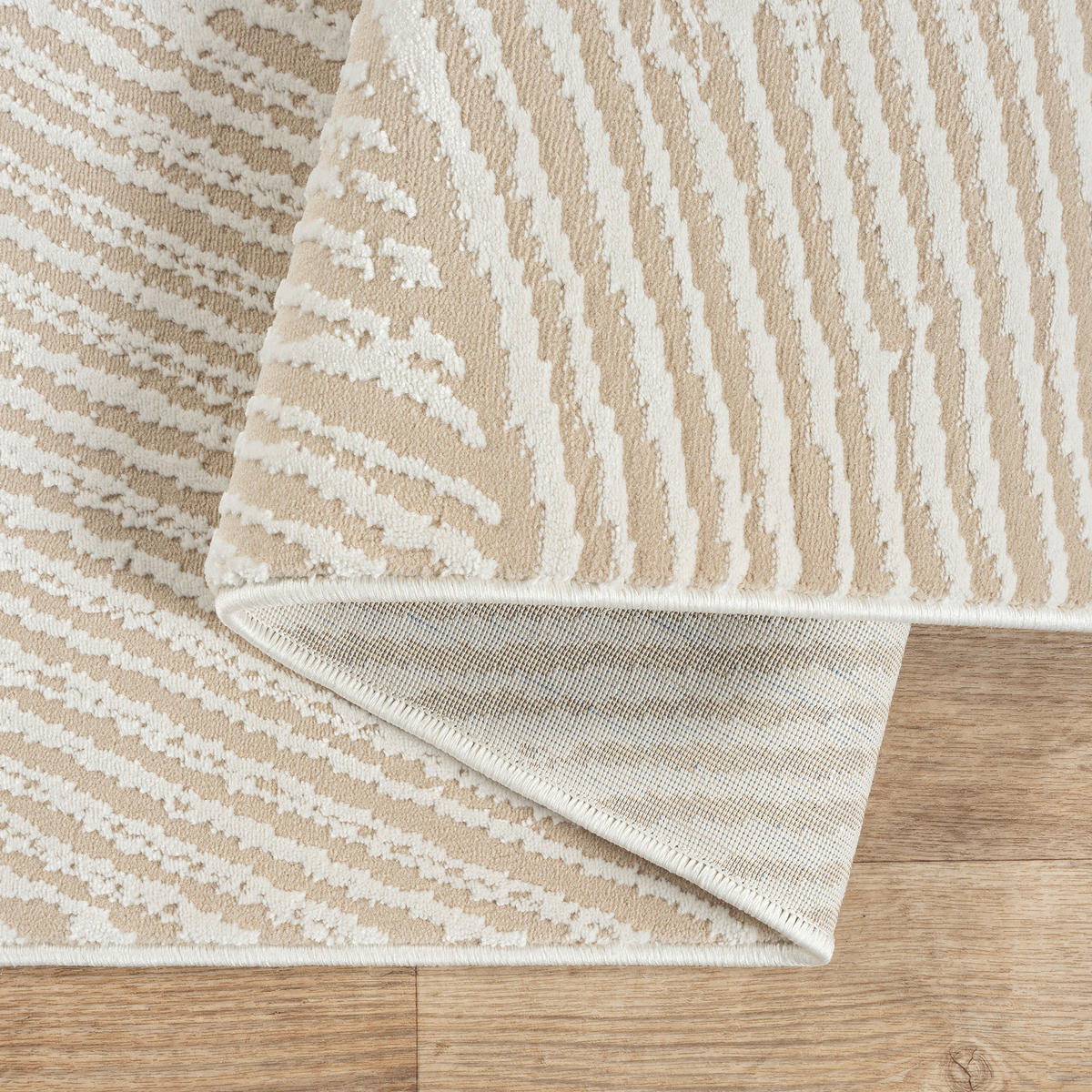 Sanat Kurzflorteppich HERA beige B/L: ca. 120x160 cm HERA - beige (120,00/160,00cm) - Sanat