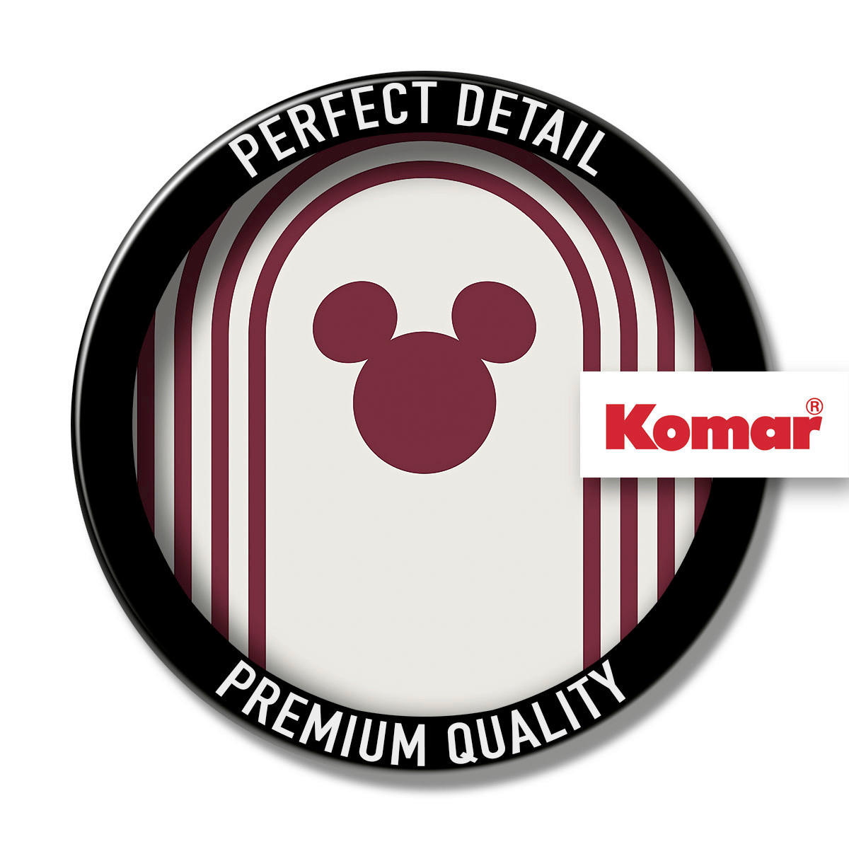 Komar Poster Minimal Mickey Disney B/L: ca. 50x70 cm Minimal Mickey - (50,00/70,00cm) - Komar