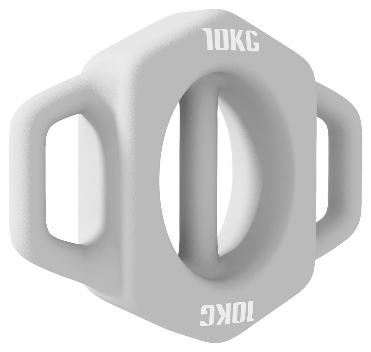 SPORTNOW Hantel grau Metall B/H/L: ca. 22x29x6 cm Multifunktionshantel - grau (6,00/22,00/29,00cm) - SPORTNOW