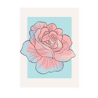 Komar Poster Cinderella Rose Disney B/L: ca. 30x40 cm Cinderella Rose - (30,00/40,00cm) - Komar