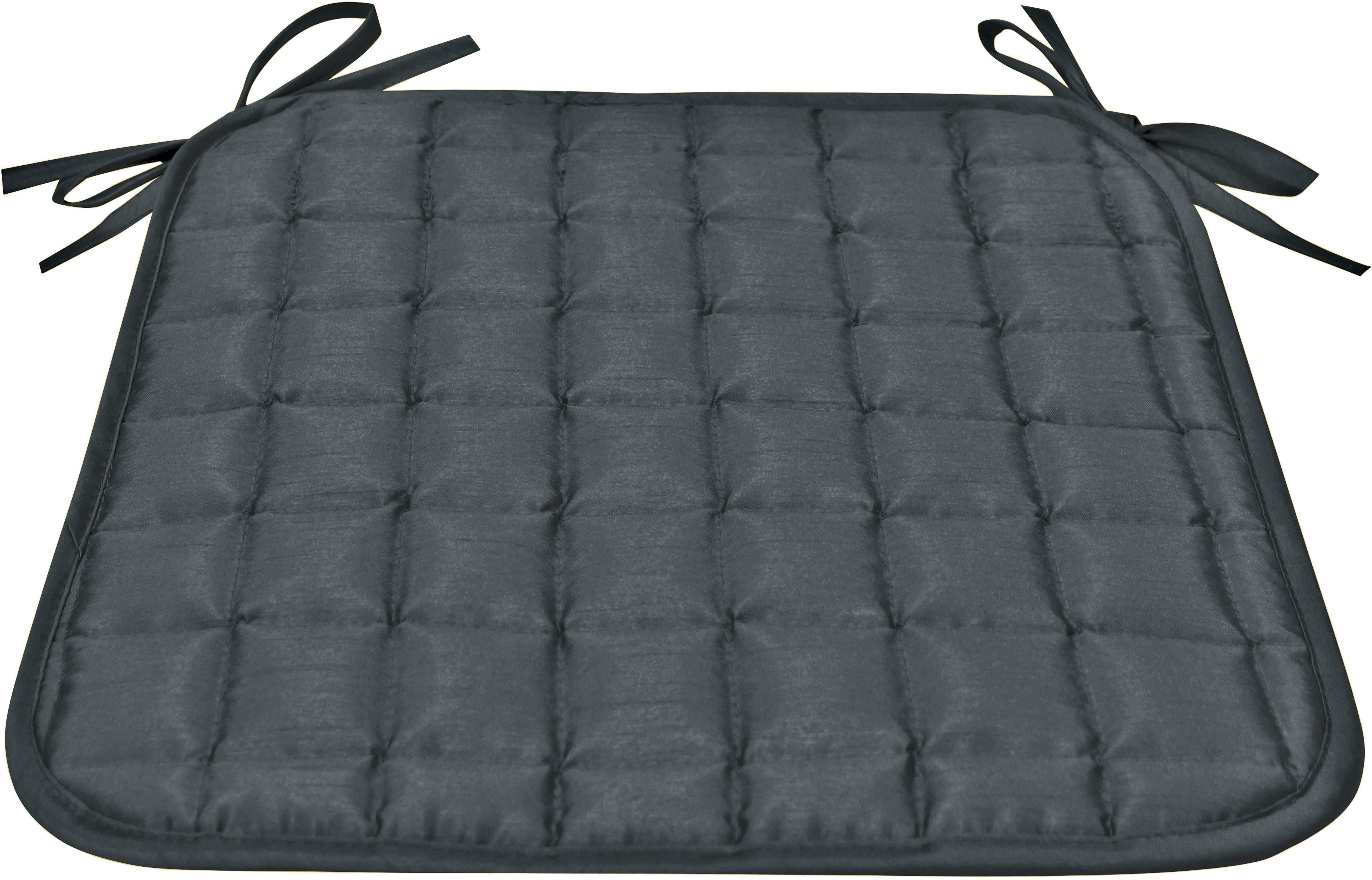 Stuhlkissen Stuhlkissen 38x38x1,5cm anthrazit - anthrazit (38,00/38,00cm) - POCOline