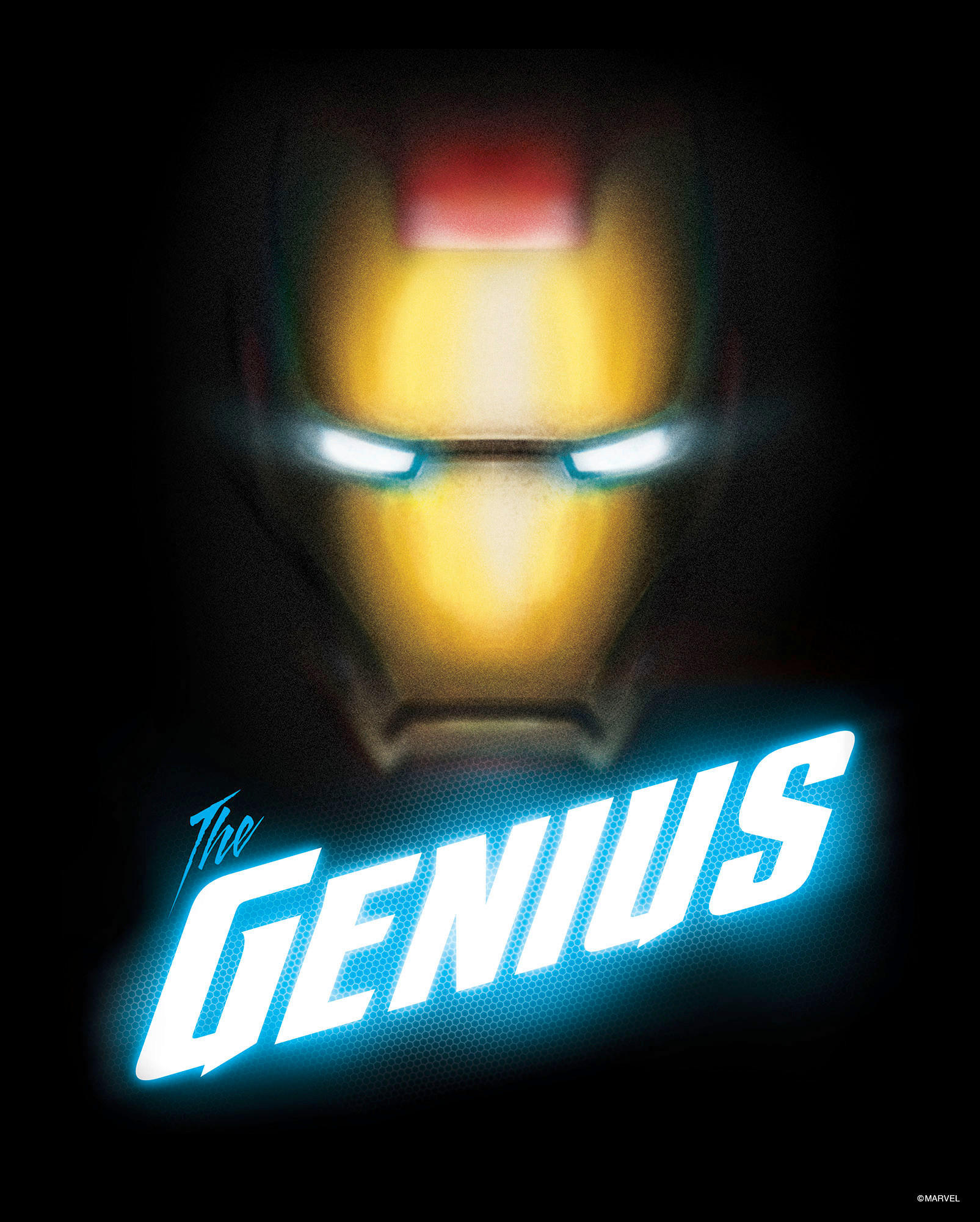 Komar Poster Avengers The Genius Disney B/L: ca. 40x50 cm Avengers The Genius - (40,00/50,00cm) - Komar