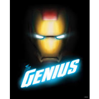Komar Poster Avengers The Genius Disney B/L: ca. 40x50 cm Avengers The Genius - (40,00/50,00cm) - Komar