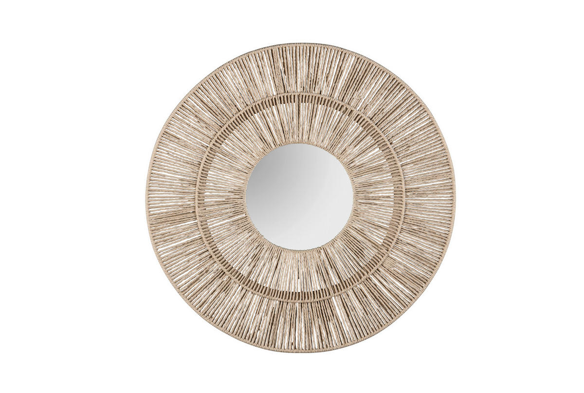 Dekospiegel Marlene natur B/H/T: ca. 80x80x9 cm Marlene - natur (80,00/80,00/9,00cm)