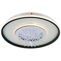 POCOline LED-Deckenleuchte Anna schwarz Metall Kunststoff B/H/L: ca. 40x16x40 cm LED-Deckenleuchte_Anna - schwarz (40,00/40,00/16,00cm) - POCOline