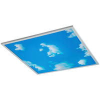 POCOline LED-Deckenleuchte blau B/H/L: ca. 59,5x5x59,5 cm LED-Deckenleuchte_Heaven - blau (59,50/59,50/5,00cm) - POCOline