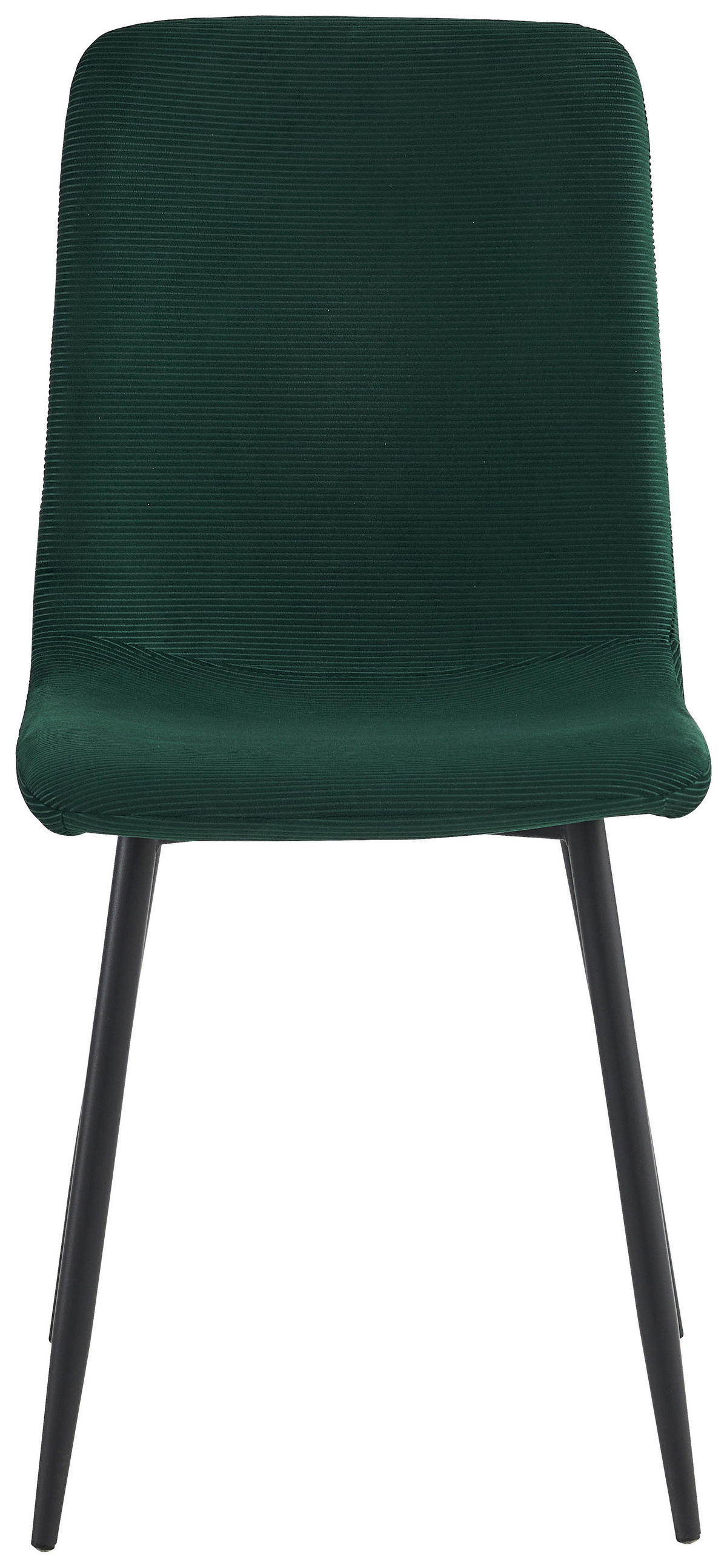Stuhl Leipzig, 4er-Set moosgrün Metall Microfaser B/H/T: ca. 44x92x54 cm Leipzig, 4er-Set - moosgrün (44,00/92,00/54,00cm) - Hela