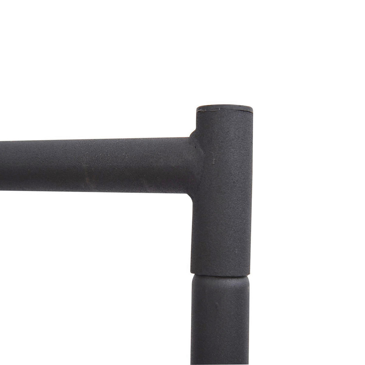 HOMCOM Kleiderständer schwarz Eisen B/H/T: ca. 150x150x60 cm Kleiderständer - schwarz (150,00/150,00/60,00cm) - HOMCOM
