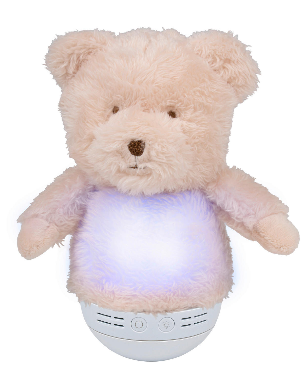 LED-Wackel-Nachtlicht beige B/H/L: ca. 14x11x19 cm LED-RGB-Wackel-Nachtlicht_Bär - beige (19,00/14,00/11,00cm)