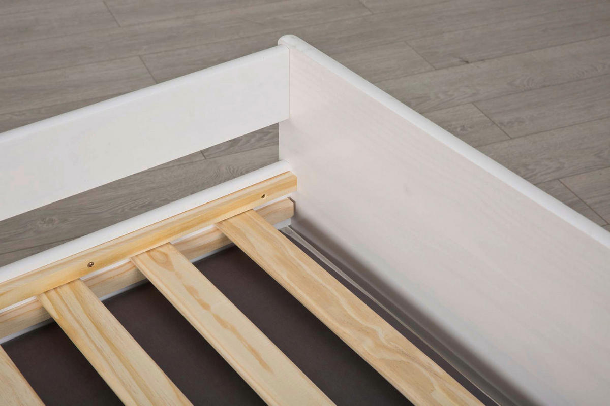 Funktionsbett Lotar weiß Liegefläche B/L: ca. 90x200 cm Lotar - weiß (97,00/65,00/209,00cm)