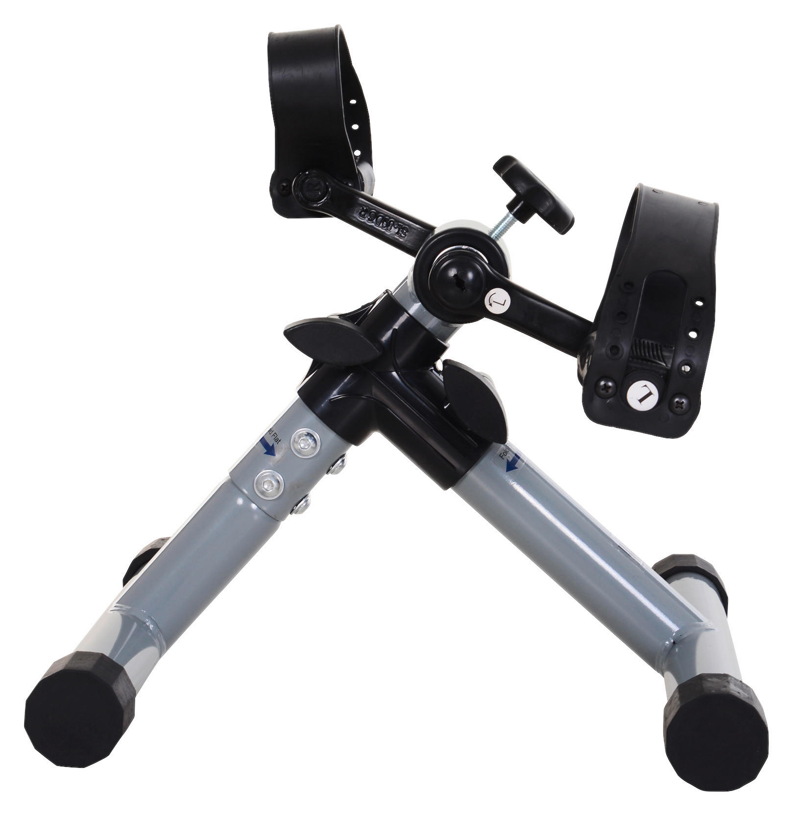 HOMCOM Mini-Heimtrainer silber Stahl B/H/T: ca. 33x32x34 cm Mini-Heimtrainer - silber (33,00/32,00/34,00cm) - HOMCOM