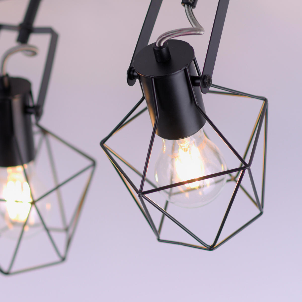 Just Light Spotbalken 15672-78 Eisen B/H/L: ca. 28x31x61 cm E27 2 Brennstellen Spotbalken_2flg.Jaro - (61,00/28,00/31,00cm) - Just Light