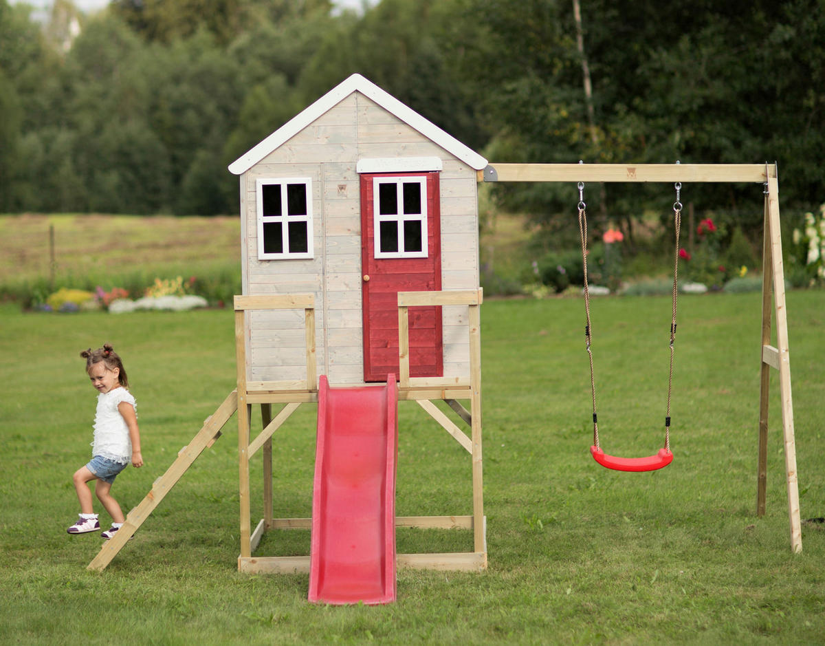 Wendi Toys Spielhaus Elefant natur B/H/L: ca. 350x242x330 cm Elefant - natur (330,00/350,00/242,00cm) - Wendi Toys