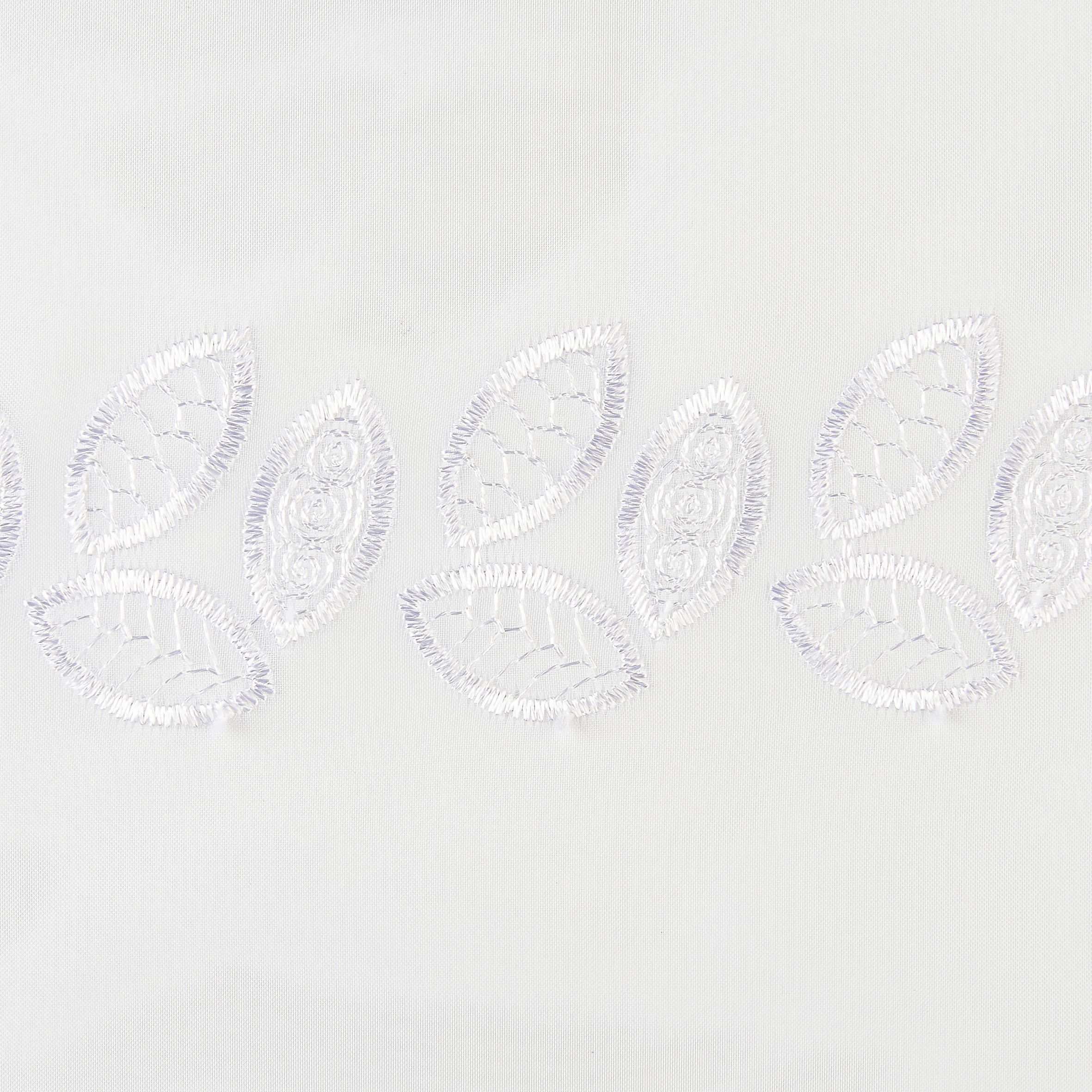 Thumbnail - POCOline Scheibengardine Firly weiß B/L: ca. 140x110 cm