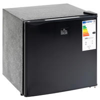 HOMCOM Mini-Gefrierschrank 800-127V90BK schwarz Polypropylen Edelstahl Kunststoff B/H/L: ca. 44,2x47x48,8 cm Mini-Gefrierschrank - schwarz (48,80/44,20/47,00cm) - HOMCOM