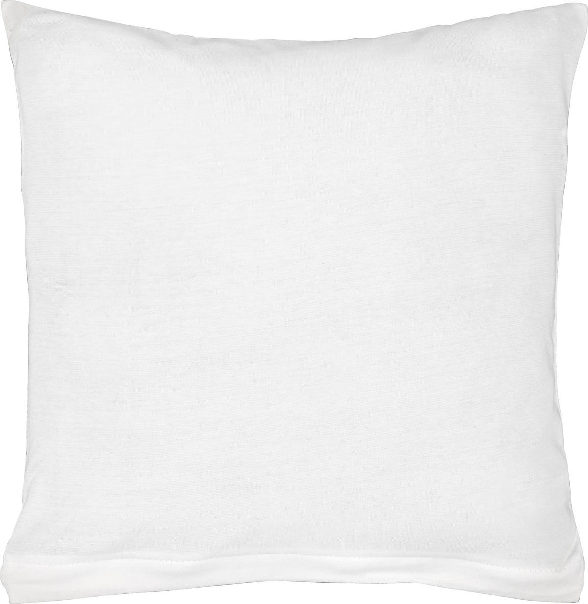Kissenbezug Jersey Kissenbezug-Jersey 80x80cm weiß - weiß (80,00/80,00cm) - Elegance