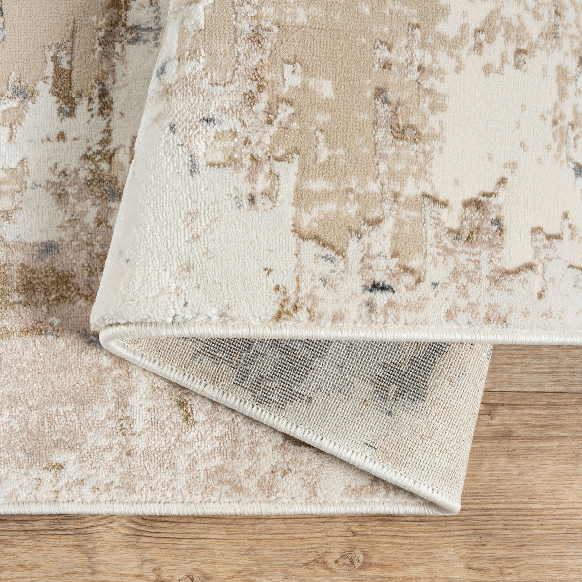 Sanat Kurzflorteppich HERA beige B/L: ca. 200x280 cm HERA - beige (200,00/280,00cm) - Sanat
