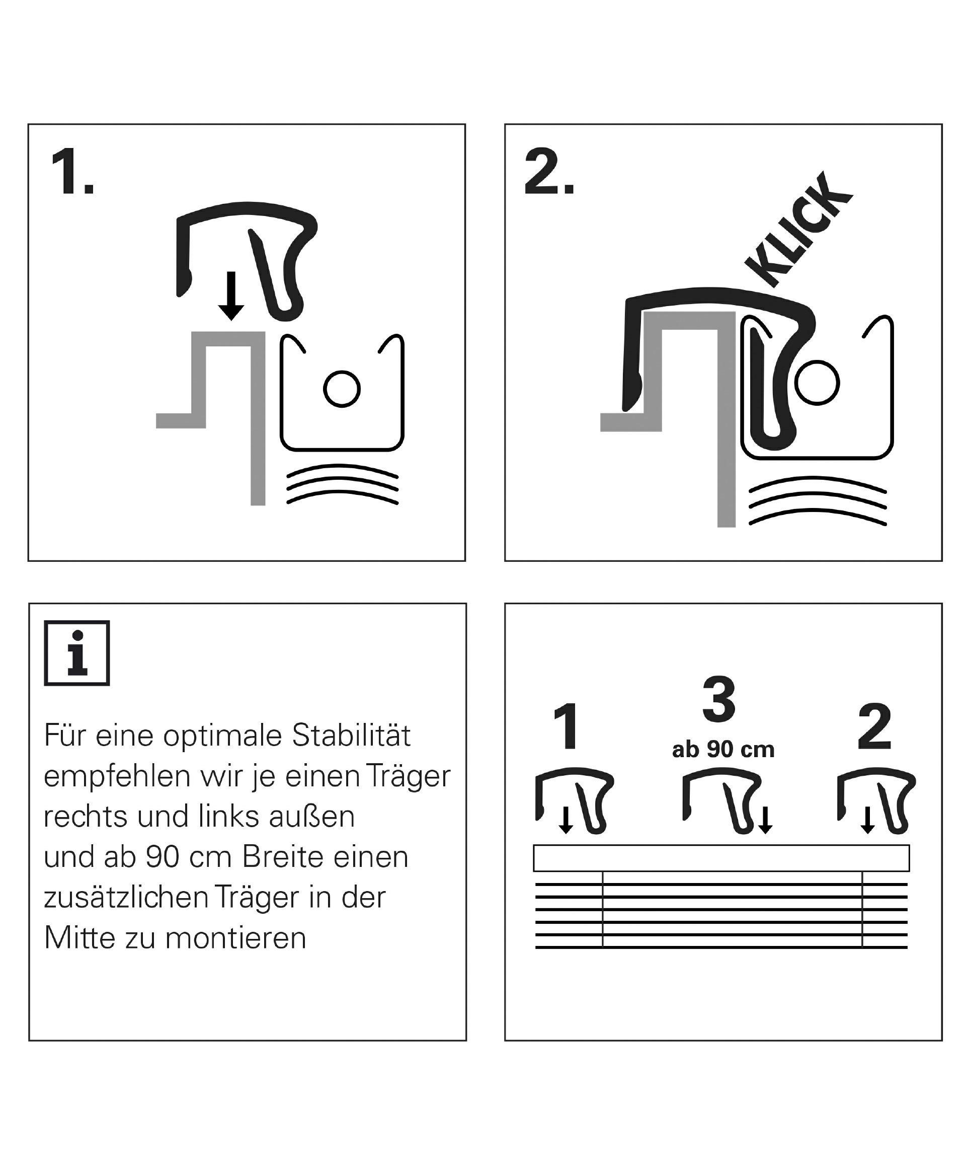 Thumbnail - Alu-Jalousie silber B/L: ca. 160x175 cm