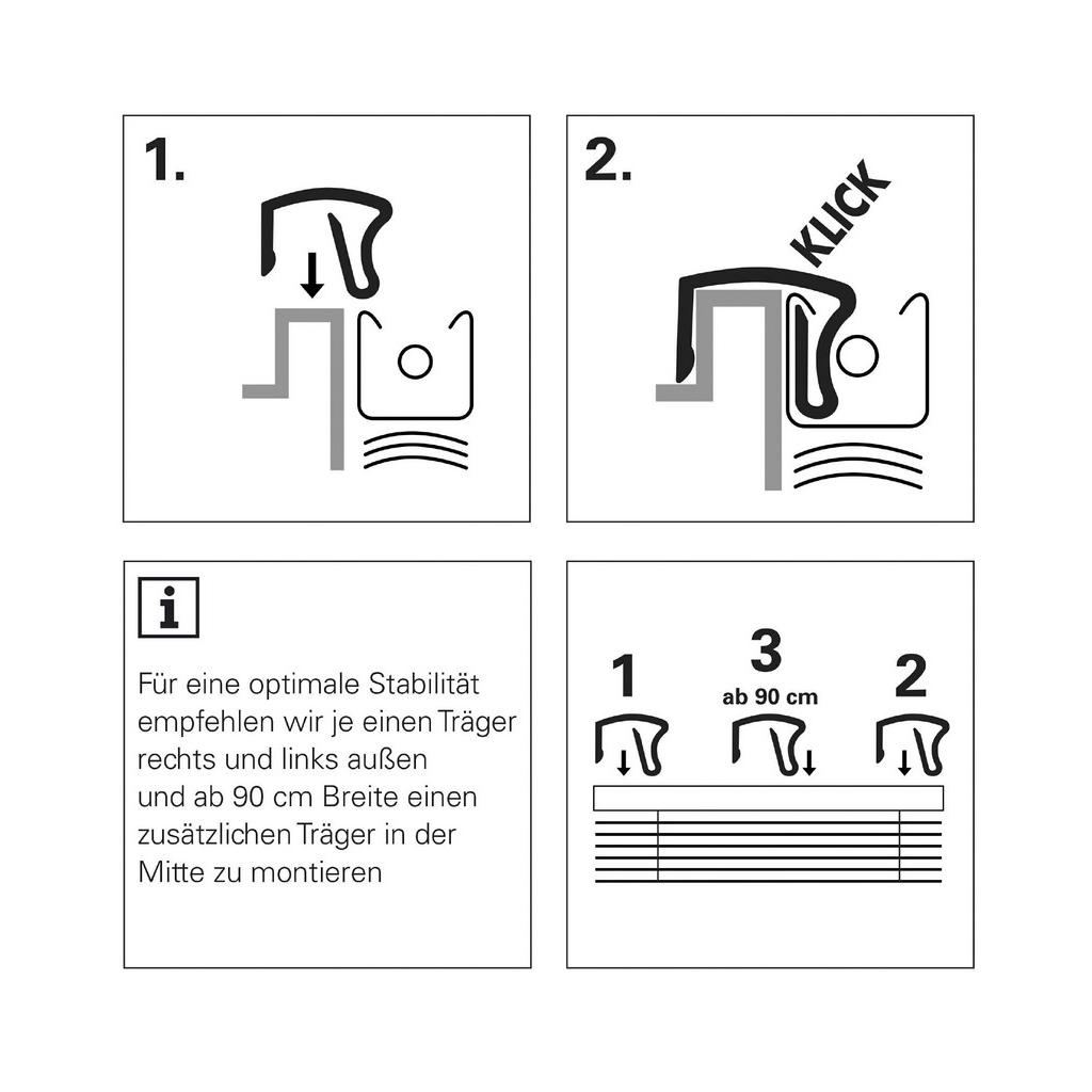 Thumbnail - Alu-Jalousie silber B/L: ca. 90x130 cm
