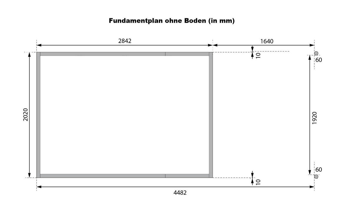 Karibu Gartenhaus Indra3 anthrazit B/H/T: ca. 289x213x206 cm Indra3 - anthrazit (289,00/213,00/206,00cm) - Karibu