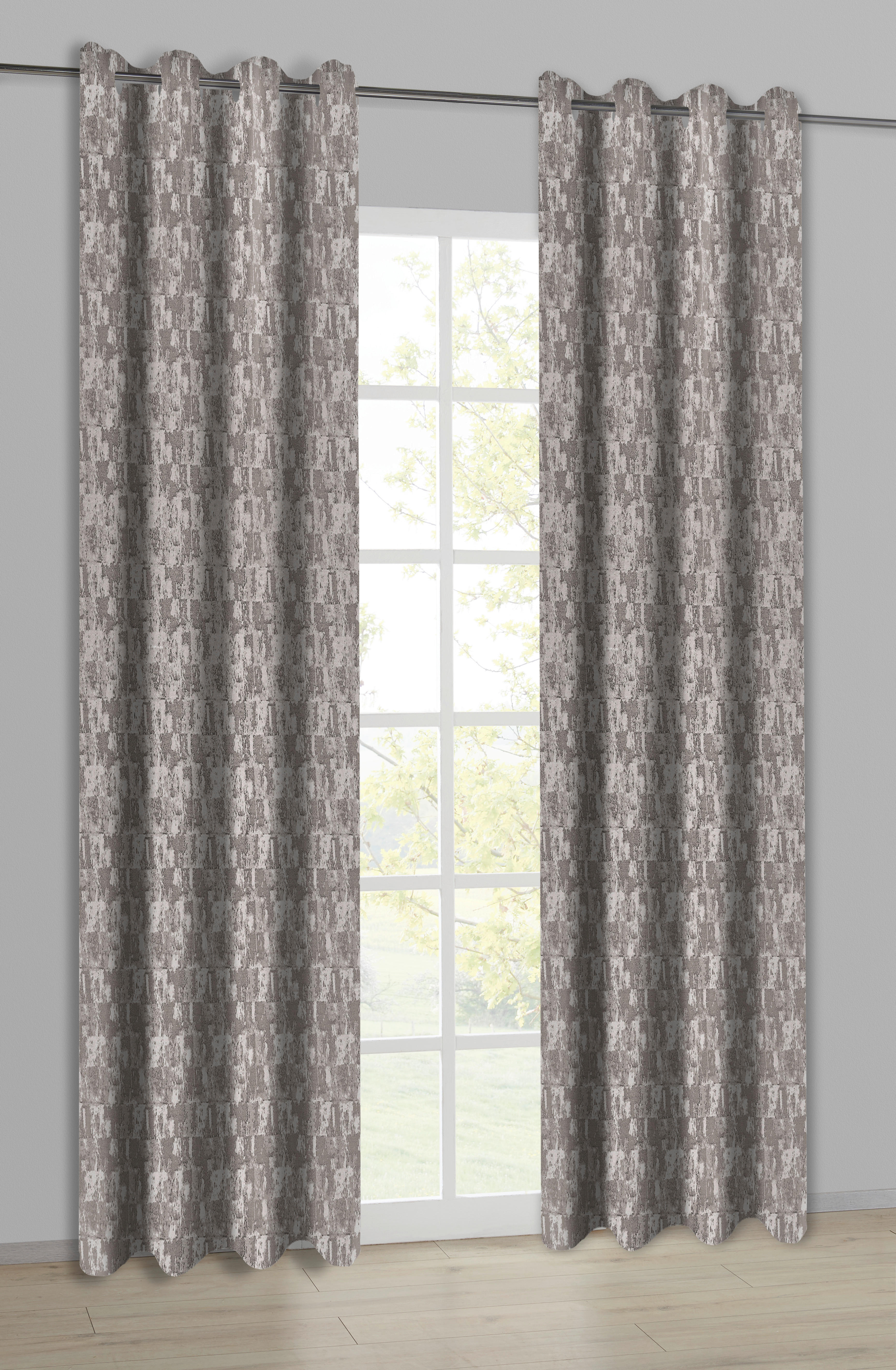 Dekovorhang Ella taupe B/L: ca. 140x245 cm Ella - taupe (140,00/245,00cm)