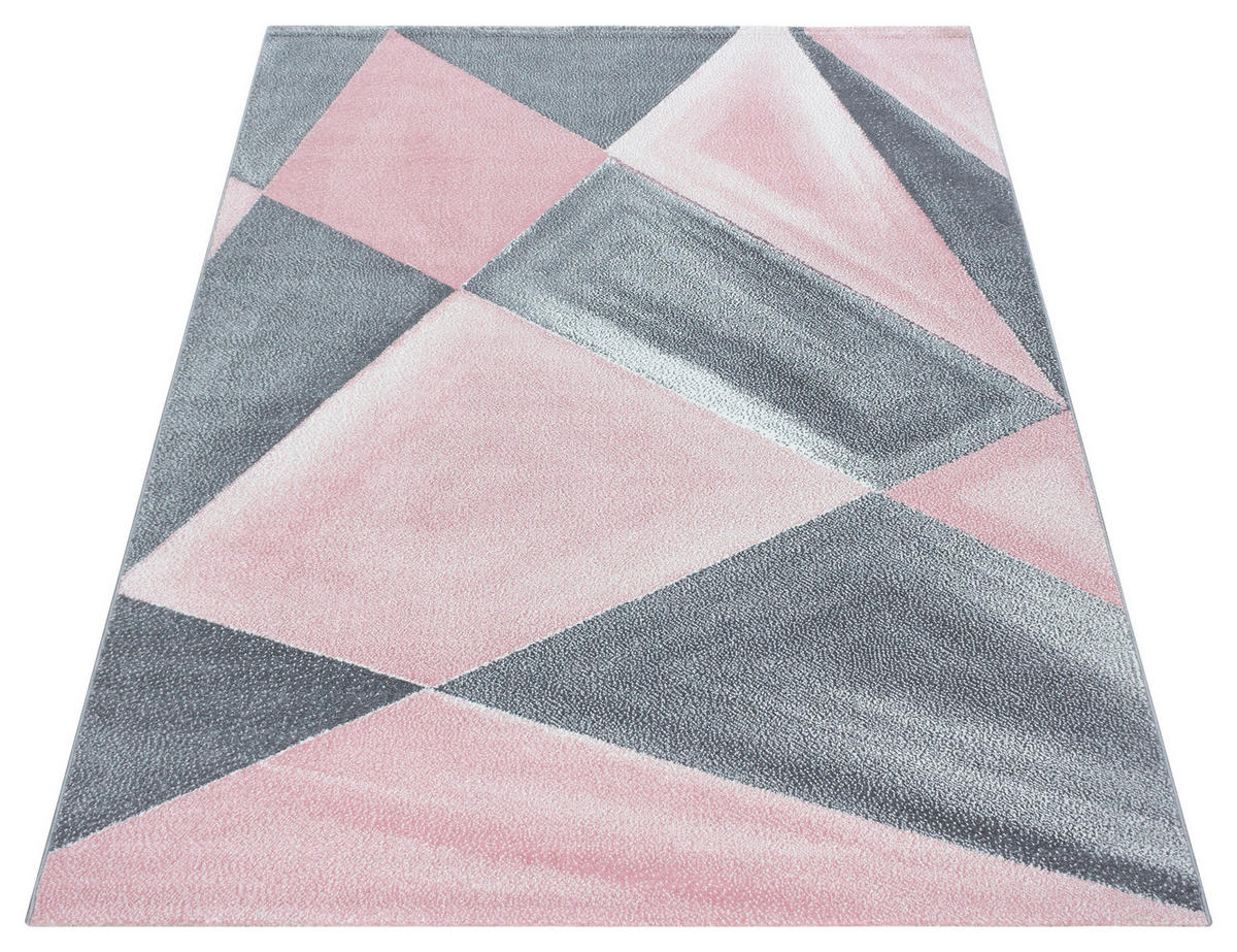 Ayyildiz Teppich BETA pink B/L: ca. 140x200 cm BETA - pink (140,00/200,00cm) - Ayyildiz