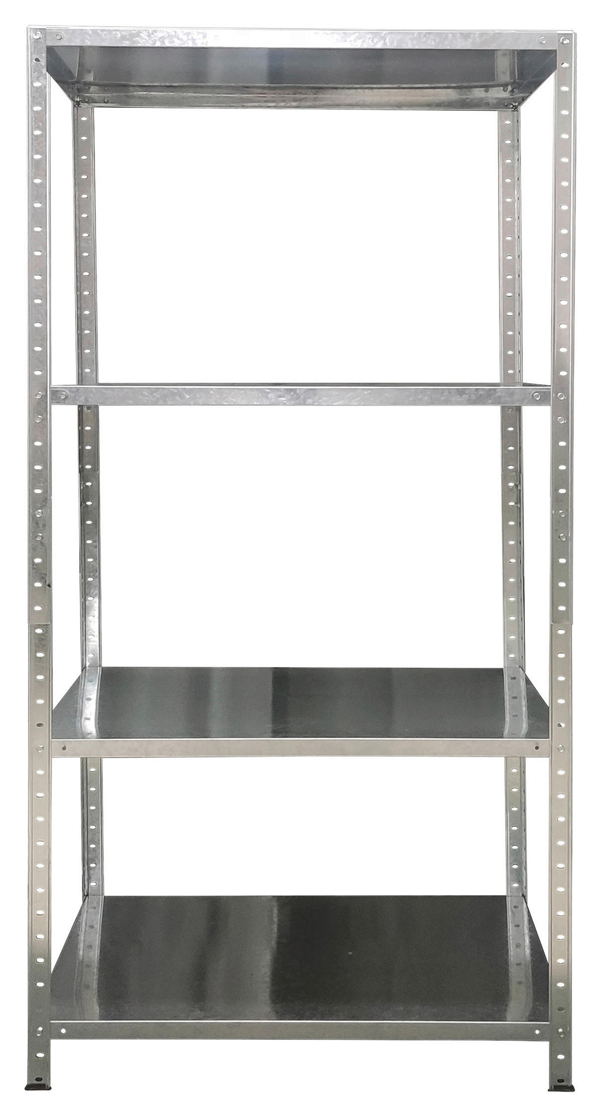 Schraubregal verzinkt B/H/T: ca. 90x180x60 cm Schraubregal 180x90x60cm V - verzinkt (90,00/180,00/60,00cm)