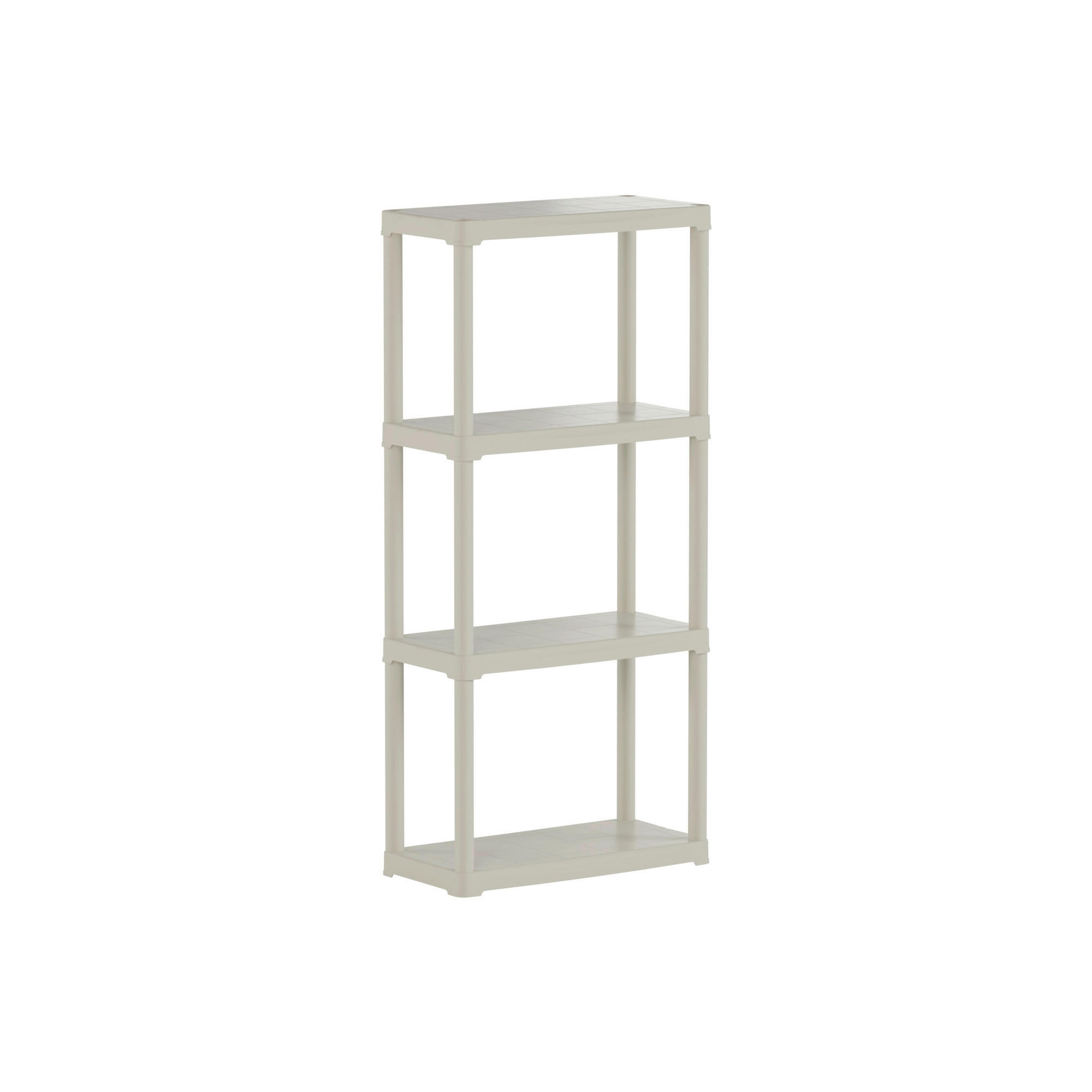 Artplast Kunststoffregal Tempo creme Polypropylen B/H/L: ca. 30x133x60 cm Tempo - creme (60,00/30,00/133,00cm) - Artplast