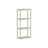 Artplast Kunststoffregal Tempo creme Polypropylen B/H/L: ca. 30x133x60 cm Tempo - creme (60,00/30,00/133,00cm) - Artplast