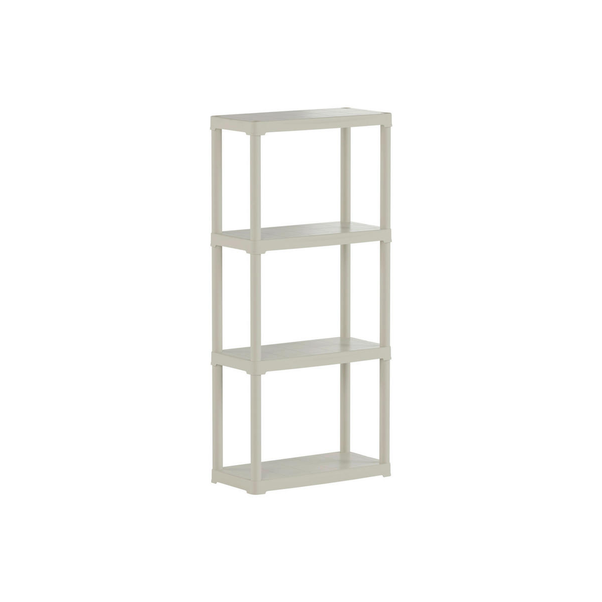 Artplast Kunststoffregal Tempo creme Polypropylen B/H/L: ca. 30x133x60 cm Tempo - creme (60,00/30,00/133,00cm) - Artplast