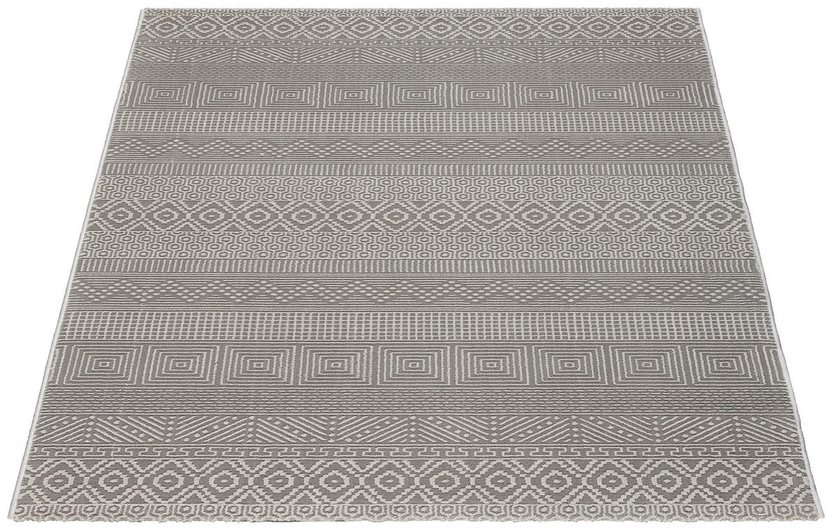 Webteppich Leonie grau B/L: ca. 160x230 cm Leonie - grau (160,00/230,00cm)