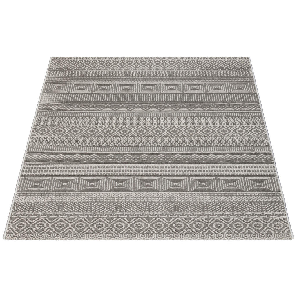 Thumbnail - Webteppich Leonie grau B/L: ca. 120x170 cm