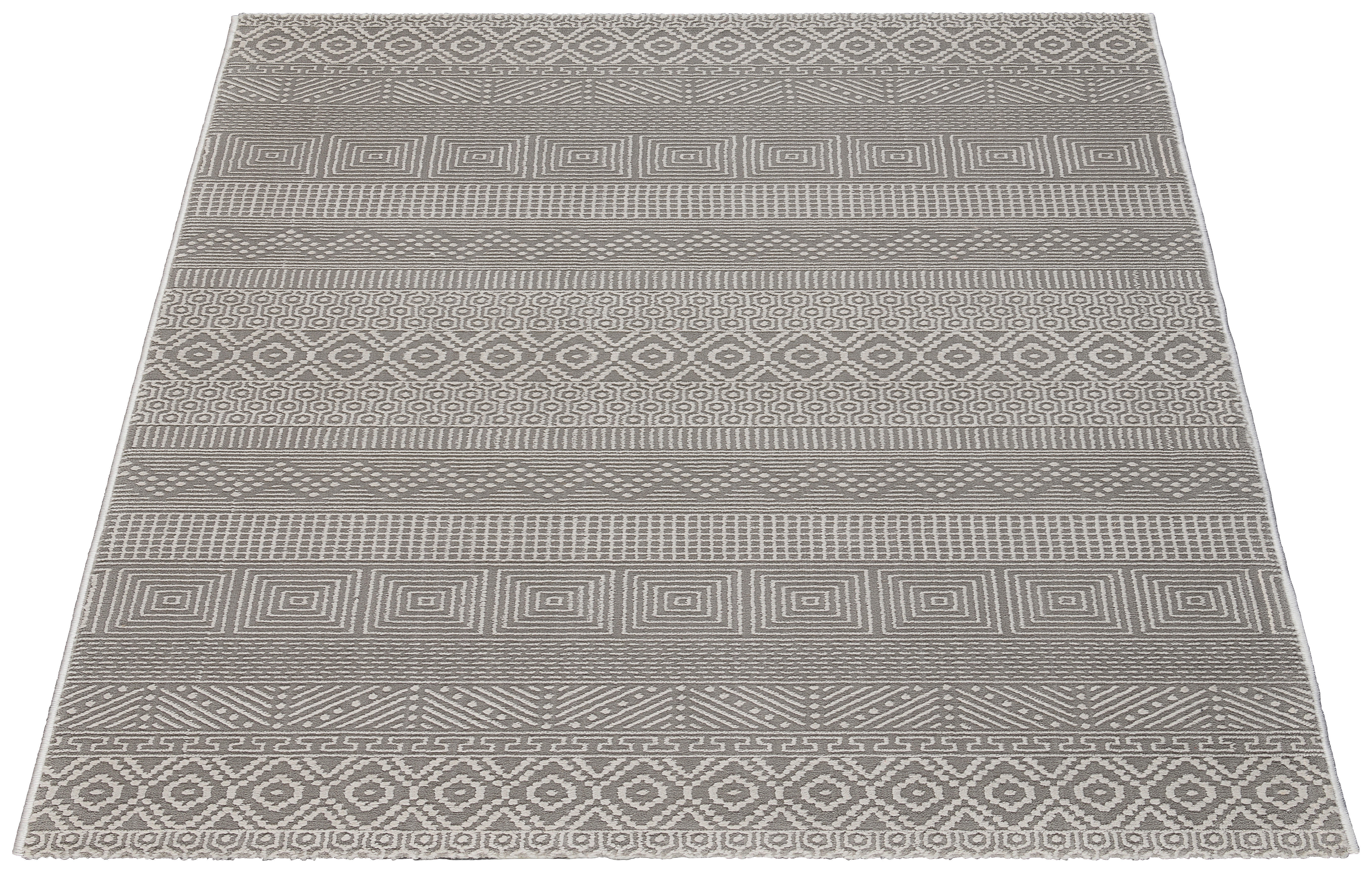 Thumbnail - Webteppich Leonie grau B/L: ca. 160x230 cm