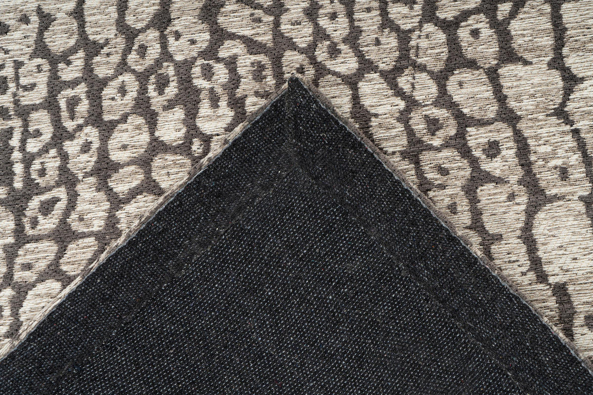 Kayoom Flachflorteppich Davis 325 grau B/H/L: ca. 120x1,2x170 cm Davis 325 - grau (170,00/120,00/1,20cm) - Kayoom