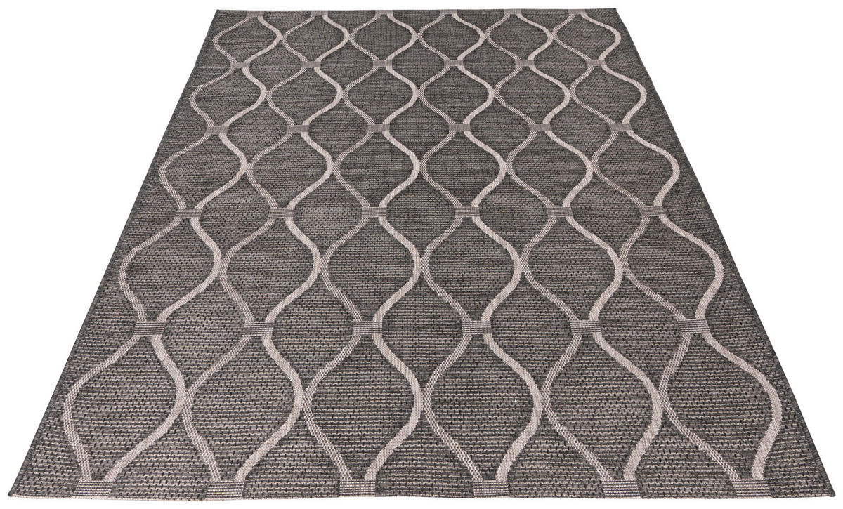 Obsession Teppich My Outdoor grau B/L: ca. 200x290 cm My Outdoor - grau (200,00/290,00cm) - Obsession